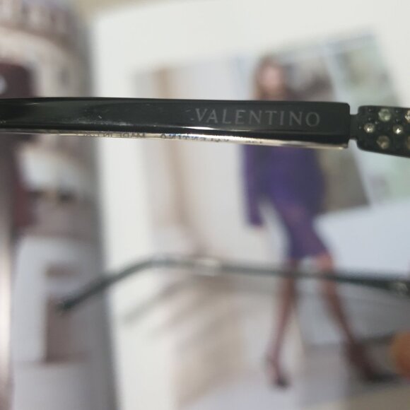 Valentino Eyeglasses Optical Frame with Case Women Fashion Formal Accessory Gift - Picture 4 of 8